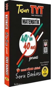 TYT Matematik 40ta 40 Net Soru Bankası - Özgen Bulut - Tasarı Akademi TYT Matematik 40ta 40 Net Soru Bankası - Özgen Bulut - Tasarı Akademi