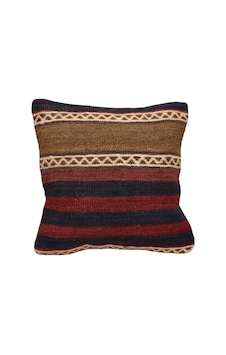 Zehra Abla Halı Yeni El Dokuma Dekorluk Kilim Kırlent Yastık Kılıfı 7502 Çok Renkli Zehra Abla Halı Yeni El Dokuma Dekorluk Kilim Kırlent Yastık Kılıfı 7502 Çok Renkli
