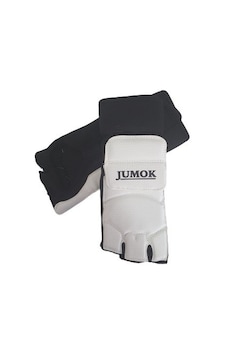 Jumok Taekwondo Ayaküstü Koruyucu Beyaz - Siyah Jumok Taekwondo Ayaküstü Koruyucu Beyaz - Siyah