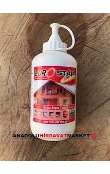 Eurostar Beyaz Ahşap Yapıştırıcı Tutkalı 700 G Eurostar Beyaz Ahşap Yapıştırıcı Tutkalı 700 G
