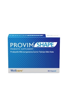 Wellcare Provim Shape Takviye Edici Gıda 30 Kapsül Wellcare Provim Shape Takviye Edici Gıda 30 Kapsül