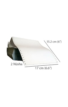 6x17 2 Nüsha 1000'li Kantar Fişi 6x17 2 Nüsha 1000'li Kantar Fişi