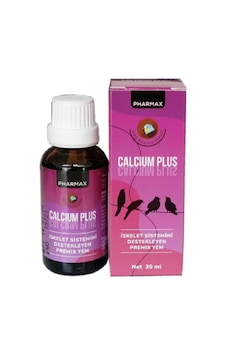 Pharmax Calcıum Kuşlar için Kalsium İskelet 30 ML Pharmax Calcıum Kuşlar için Kalsium İskelet 30 ML