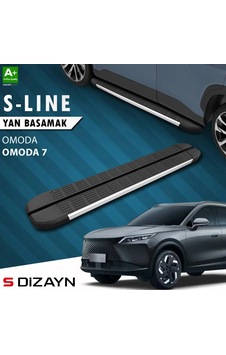 S-dizayn Omoda Omoda7 S-line Aluminyum Yan Basamak 183 Cm 2025 Üzeri A+ Kalite