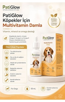 Bezos Patiglow Köpek Multivitamin Damla 50 Ml Erdotıca Bezos Patiglow Köpek Multivitamin Damla 50 Ml Erdotıca