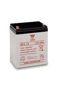 Yuasa NP4-12 12 V 4 AH Bakımsız Kuru Akü Yuasa NP4-12 12 V 4 AH Bakımsız Kuru Akü