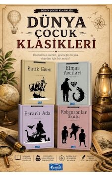 4 Kitaplı Dünya Çocuk Klasikleri Seti - 4. 5. 6. 7. Ve 8. Sınıflar İçin Öğretmen Tavsiyeli Okumayı Sevdiren-13 4 Kitaplı Dünya Çocuk Klasikleri Seti - 4. 5. 6. 7. Ve 8. Sınıflar İçin Öğretmen Tavsiyeli Okumayı Sevdiren-13