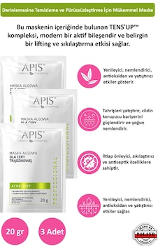 Apis Natural Akne Alg Maskesi 3 x 20 G Apis Natural Akne Alg Maskesi 3 x 20 G