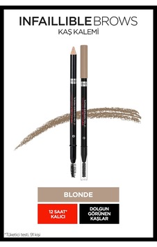 L'oréal Paris Infaillible Brows Kaş Kalemi 07 Blonde Siyah L'oréal Paris Infaillible Brows Kaş Kalemi 07 Blonde Siyah