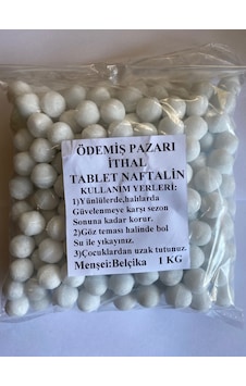 Ödemiş Pazarı Tablet Naftalin 1 KG Ödemiş Pazarı Tablet Naftalin 1 KG