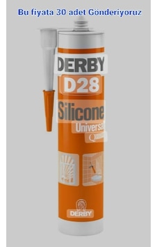 Derby Silikon 30 Adet 280 Gram Şeffaf Yada Beyaz Yeni Ürün