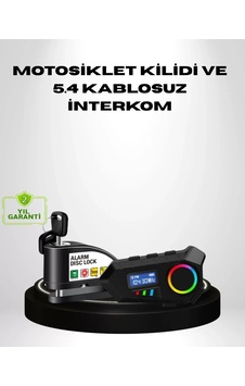 Home Motosiklet Ve Günlük Kullanım İçin Bluetooth Hoparlör Ve Disk Kilidi Seti Home Motosiklet Ve Günlük Kullanım İçin Bluetooth Hoparlör Ve Disk Kilidi Seti
