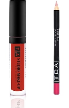 Tca Studio Make-up Fırçalı Likit Mat Ruj Ve Dudak Kalemi Seti Lip Liner - Lip Gloss Tca Studio Make-up Fırçalı Likit Mat Ruj Ve Dudak Kalemi Seti Lip Liner - Lip Gloss