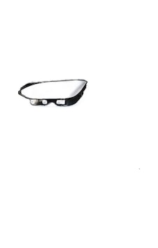 Volvo - Ön Far Camı Sol S90 2016- Volvo - Ön Far Camı Sol S90 2016-