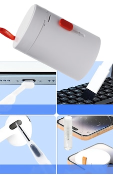Kulaklık Telefon Klavye Temizleme 20-ın-1 Elektronik Temizleyici Profesyonel Temizleme Seti Fırçası