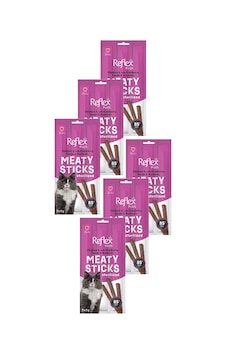 Reflex Meaty Sticks Tavuklu Ve Kızılcıklı Kedi Ödül Çubuğu 6'lı 3 x 5 G Reflex Meaty Sticks Tavuklu Ve Kızılcıklı Kedi Ödül Çubuğu 6'lı 3 x 5 G