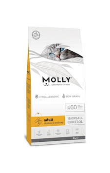 Molly Tavuklu Yetişkin Kedi Maması 2 KG Molly Tavuklu Yetişkin Kedi Maması 2 KG