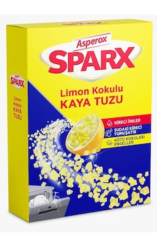Sparx Limon Kokulu Kaya Tuzu Makine Temizleyici 1 Koli 12 Adet Sparx Limon Kokulu Kaya Tuzu Makine Temizleyici 1 Koli 12 Adet