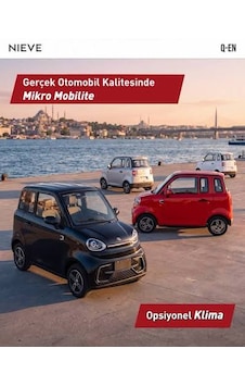 Nieve Q-En Klimalı 2026 Model Elektrikli Otomobil Siyah 1 Nieve Q-En Klimalı 2026 Model Elektrikli Otomobil Siyah 1