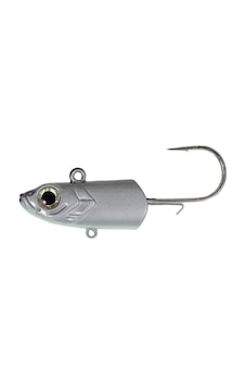 Seabor Deep Fake White Glow Jig Head 100gr Seabor Deep Fake White Glow Jig Head 100gr