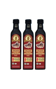 Atışeri Mersin Ziraat Organik Soğuk Pres Keçiboynuzu Özü 3 x 700 G Atışeri Mersin Ziraat Organik Soğuk Pres Keçiboynuzu Özü 3 x 700 G