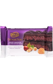 Bolçi Kakaolu Fındık Kremalı Bitter Kadayıf Çikolata 65g Bolçi Kakaolu Fındık Kremalı Bitter Kadayıf Çikolata 65g