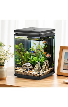Atf-200 10 Litre Led Cam Akvaryum Siyah Atf-200 10 Litre Led Cam Akvaryum Siyah