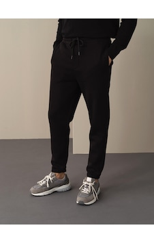 Xint Siyah Regular Fit Pamuklu Sweat Pantolon 380135 Xint Siyah Regular Fit Pamuklu Sweat Pantolon 380135