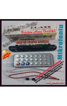 Fiat Doblo Bluetoothlu Oto Teyp Usb Sd Çevirici Aux Kumandalı 12V Fiat Doblo Bluetoothlu Oto Teyp Usb Sd Çevirici Aux Kumandalı 12V