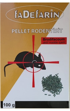 Fadefarin Fare İlacı 100 G