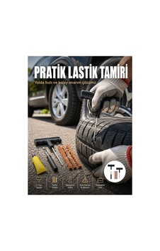 Otomobil Motosik Bisik İçin Güvenli Lastik Tamir Kiti