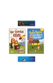 Timaş Çocuk Bay Tekir Ve Onun Tuhaf Kuralları - Bir Günlük Kral Set 2 Kitap