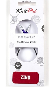 Knitpro Zing Sabit Yuvarlak Örgü Şişleri 22,5 Cm 3,75 Mm Double Pointed Needles 47087 Knitpro Zing Sabit Yuvarlak Örgü Şişleri 22,5 Cm 3,75 Mm Double Pointed Needles 47087