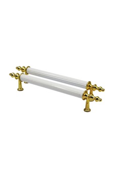 İbico 921 Boru Kulp - Orta 13 Cm Altın Gövde Beyaz Ayak- 10'li Paket İbico 921 Boru Kulp - Orta 13 Cm Altın Gövde Beyaz Ayak- 10'li Paket