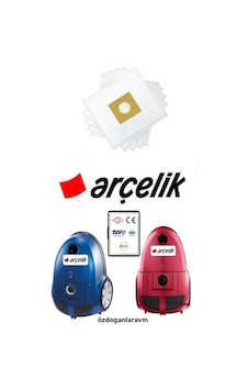 Arçelik Uyumlu Süpürgesi Toz Torbası 10 Adet Arçelik Uyumlu Süpürgesi Toz Torbası 10 Adet