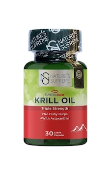 Natures Supreme Krill Oil 30 Kapsül Aromasiz