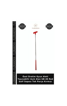Özel Üretim Oyun Aleti Taşınabilir Açık Alan Gb-40 Red Golf Sopası Tek Parça Kırmızı Özel Üretim Oyun Aleti Taşınabilir Açık Alan Gb-40 Red Golf Sopası Tek Parça Kırmızı