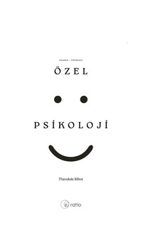 Özel Psikoloji / Theodule Armand Ribot Özel Psikoloji / Theodule Armand Ribot