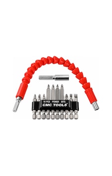 Cmc Tools Cmc-6576 12 Parça Esnek Bits Uç Seti Vidalama Uç Takımı