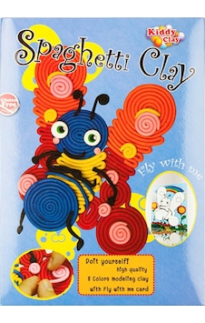 Bıgpoınt Bpkspgbfly Kıddy Clay Spagethı 8 Renk Hamur Kelebek Karışık Çok Renkli
