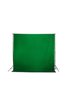 Greenbox Yeşil Fon Perdesi 3Mx6M ve Jinbei Fon Asma Standı Kıt Greenbox Yeşil Fon Perdesi 3Mx6M ve Jinbei Fon Asma Standı Kıt