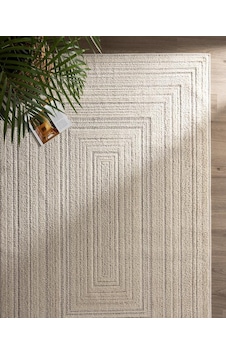 Madame Coco Corbas Halı - Krem - 160x230 cm Krem Madame Coco Corbas Halı - Krem - 160x230 cm Krem