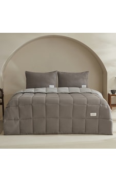Karaca Home Relax Çift Kişilik Comfort Set/uyku Seti Gri Gri Karaca Home Relax Çift Kişilik Comfort Set/uyku Seti Gri Gri