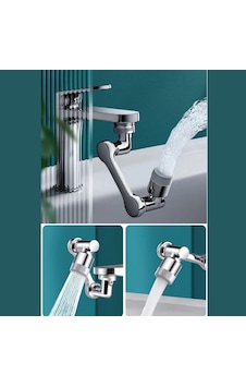 Mucit Home 1080 Derece Dönebilen 2 Modlu Mutfak Musluk Başlığı Banyo Musluk Ucu Evrensel Fonksiyonlu Başlık Mucit Home 1080 Derece Dönebilen 2 Modlu Mutfak Musluk Başlığı Banyo Musluk Ucu Evrensel Fonksiyonlu Başlık