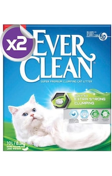 Ever Clean Scented Kedi Kumu 10 Lt 2 Adet