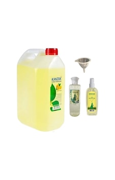 Kanzuk 80 Derece Limon Kolonyası Bidon 5 L + Pet Şişe Sprey 170 ML + Pet Şişe 200 ML + Plastik Huni Kanzuk 80 Derece Limon Kolonyası Bidon 5 L + Pet Şişe Sprey 170 ML + Pet Şişe 200 ML + Plastik Huni