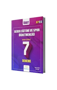 ÖABT Beden Eğitimi ve Spor Öğretmenliği 7 Deneme Çözümlü / Ahm... ÖABT Beden Eğitimi ve Spor Öğretmenliği 7 Deneme Çözümlü / Ahm...