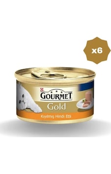 Felix Kedi Yaş Mama Gourment Gold Kıyılmış Hindili 85 Gr - 6 Adet Felix Kedi Yaş Mama Gourment Gold Kıyılmış Hindili 85 Gr - 6 Adet