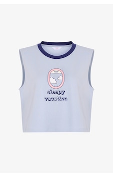 Penti Mavi Vacation Atlet Pijama Üstü Be89 Penti Mavi Vacation Atlet Pijama Üstü Be89