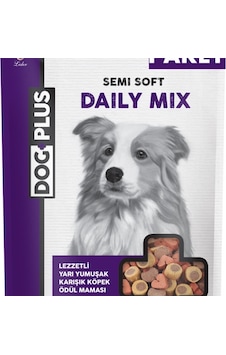 Dogplus Lezzetli Yarı Yumuşak Karışık Köpek Ödül Maması 180 Gr X 3 Adet Dogplus Lezzetli Yarı Yumuşak Karışık Köpek Ödül Maması 180 Gr X 3 Adet